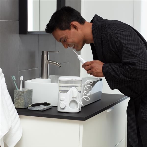 Ultra Plus and Cordless Enhance 3000 Water Flosser Combo – White (WF-150-WF-21)
