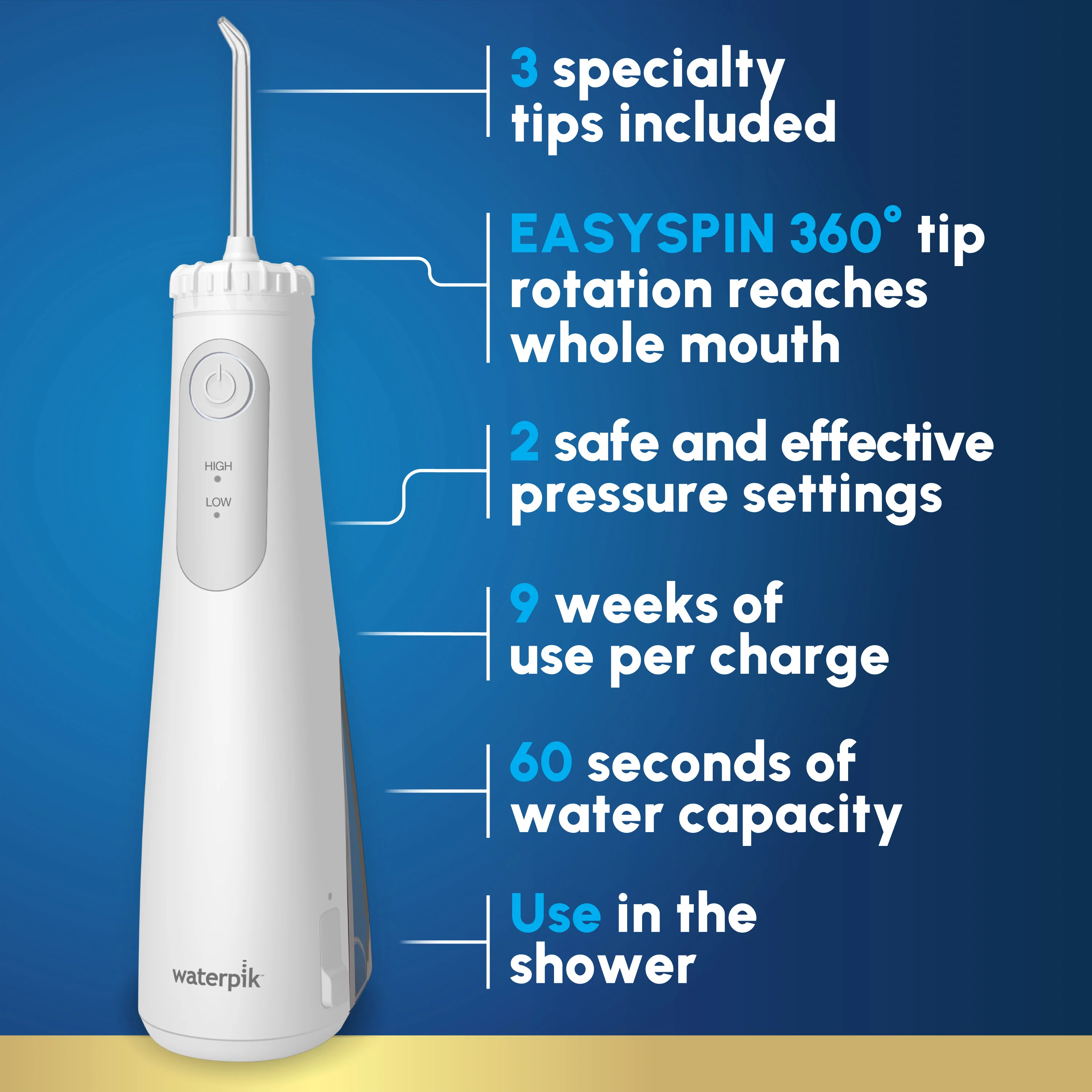 Cordless Gem 5100 Water Flosser