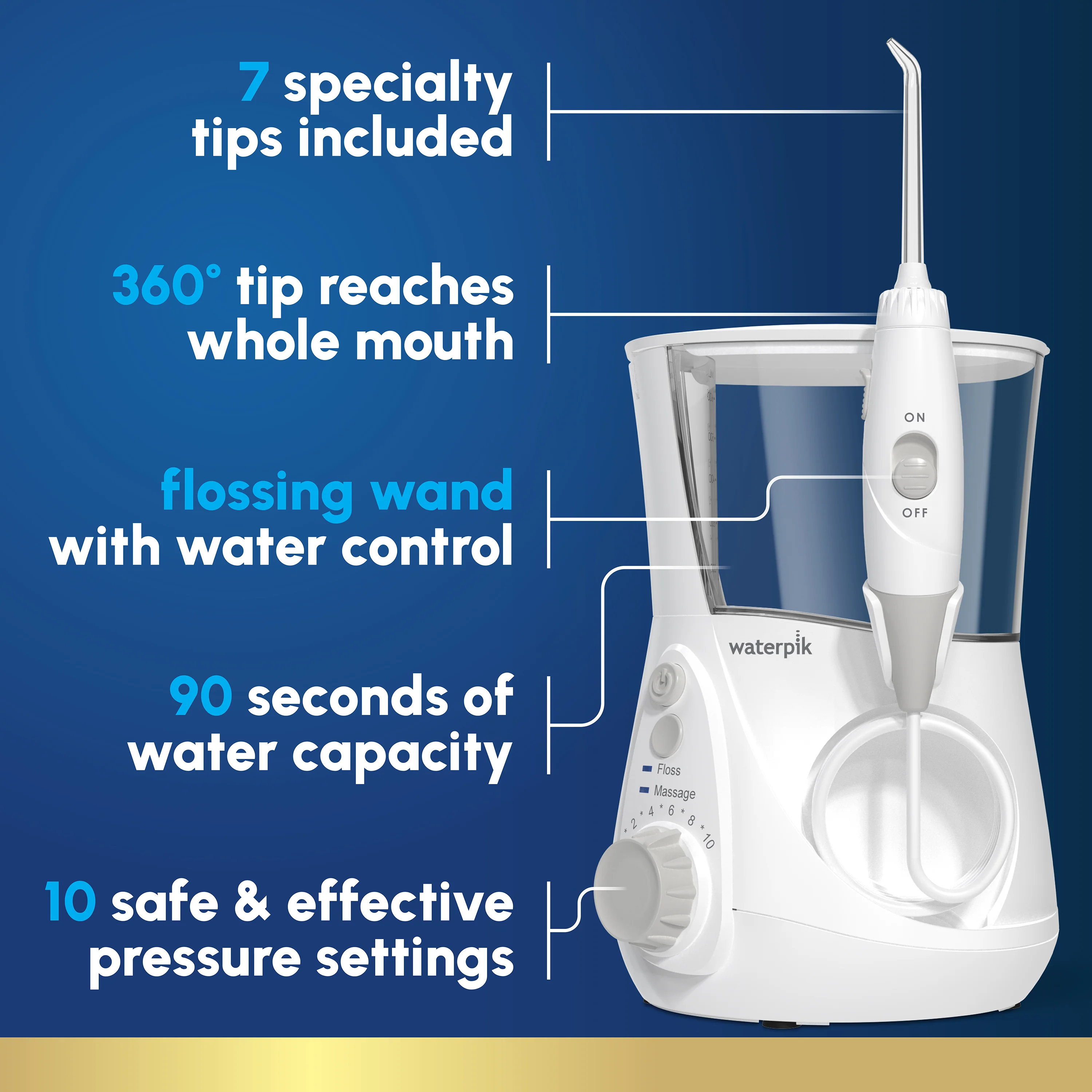 Aquarius™ Water Flosser